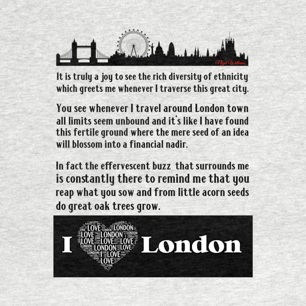 I Love London by FirstTees